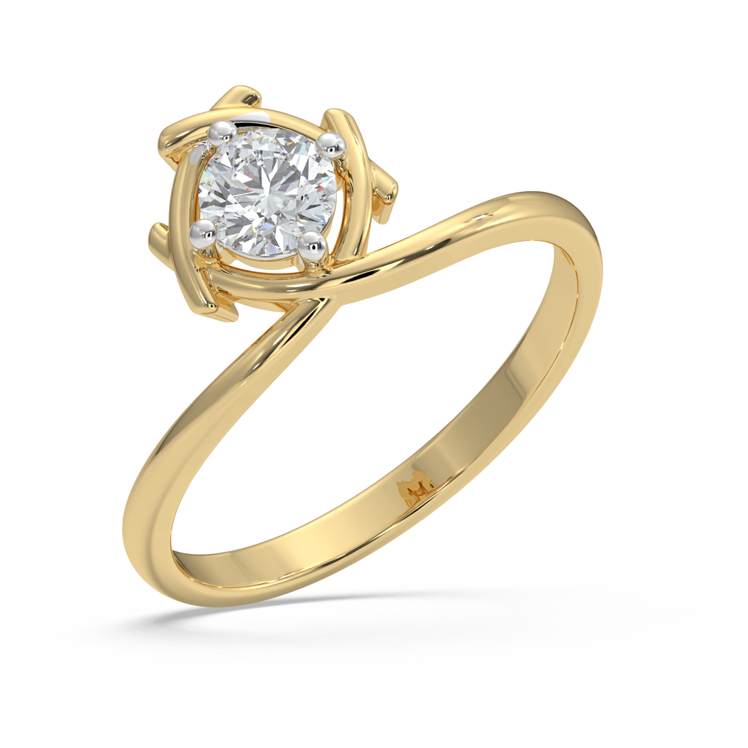 9K Gold Adele Ring