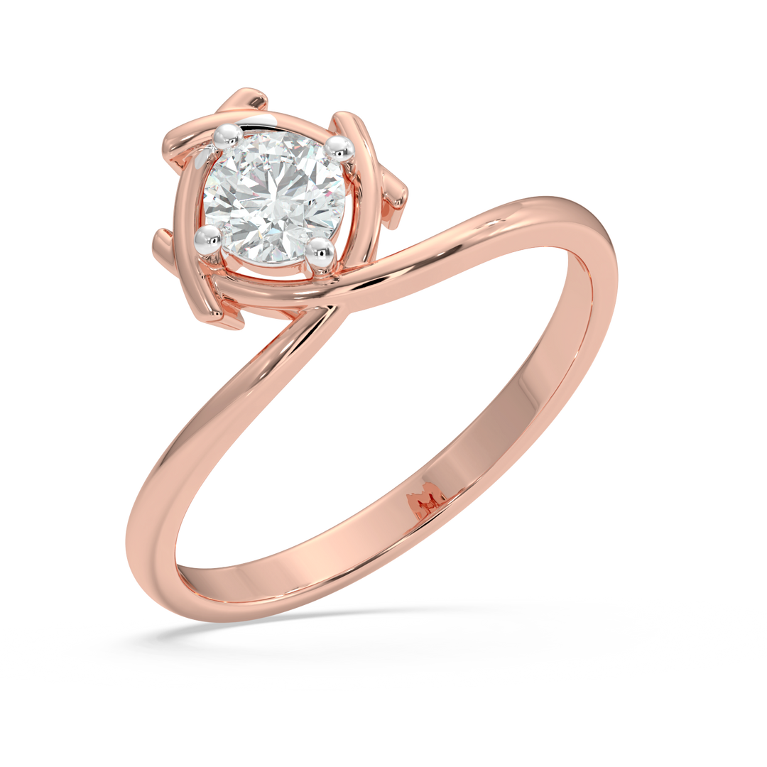 9K Gold Adele Ring