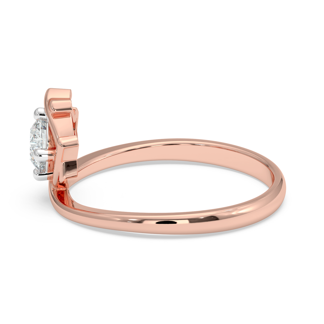 9K Gold Adele Ring
