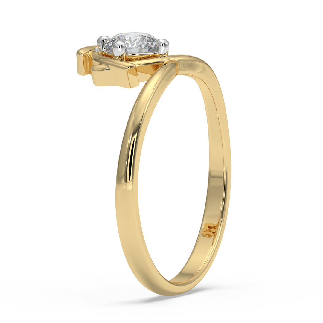 9K Gold Adele Ring
