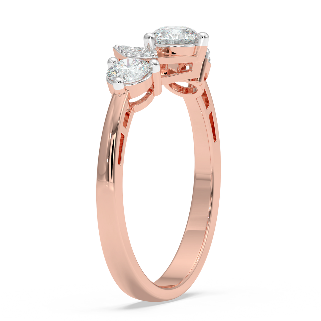 9K Gold Bluebell Ring