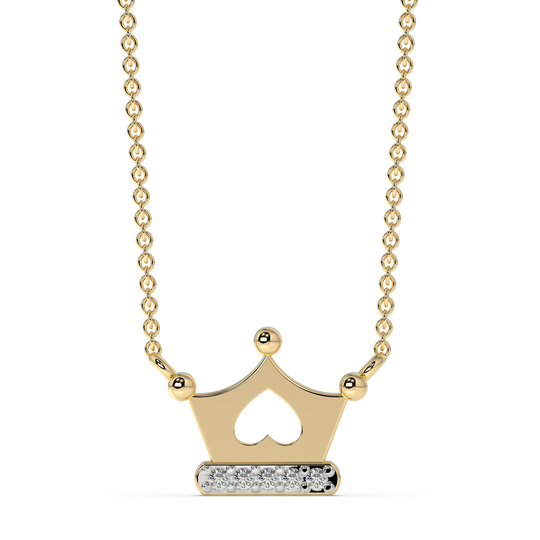 9K Gold Saira Pendant
