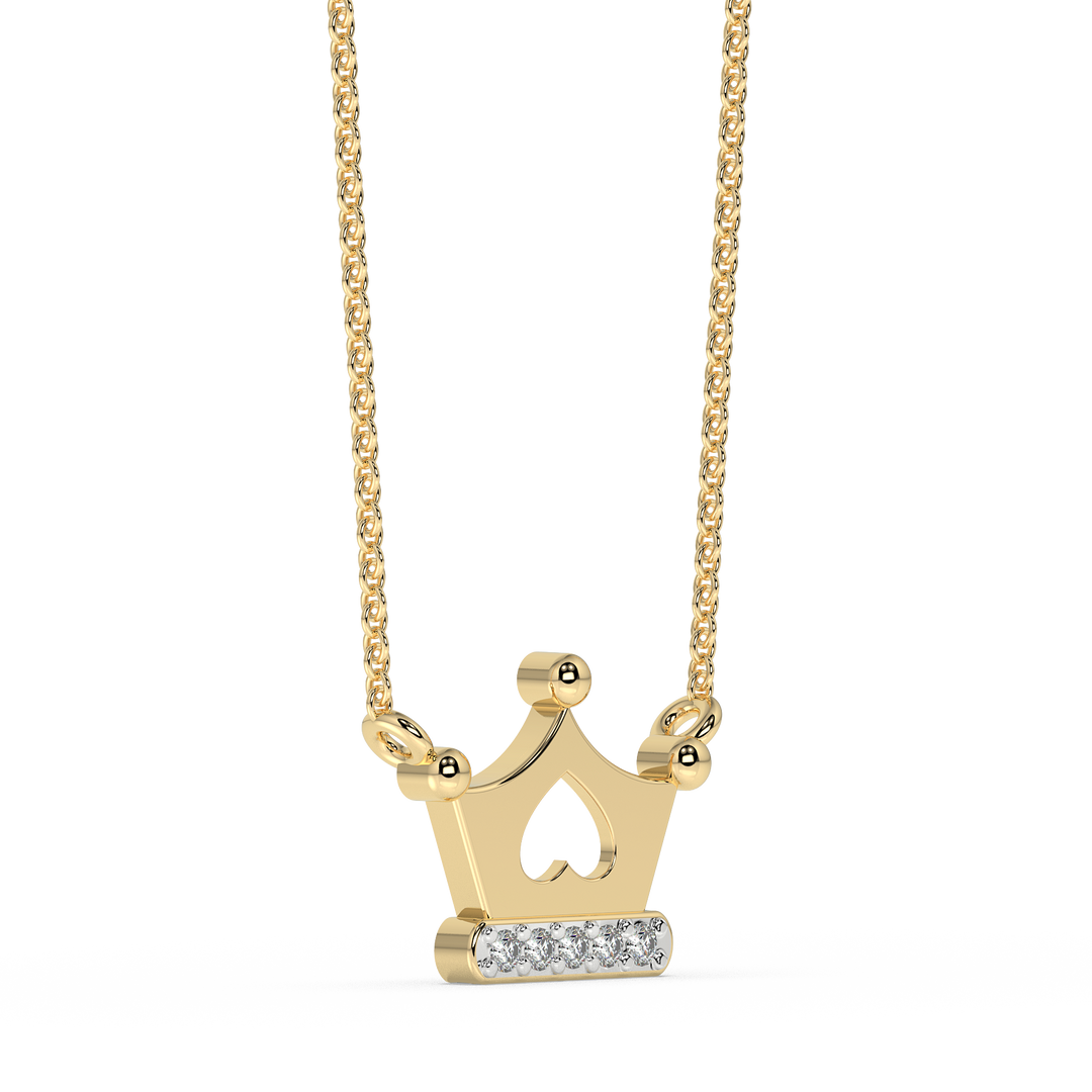 9K Gold Saira Pendant