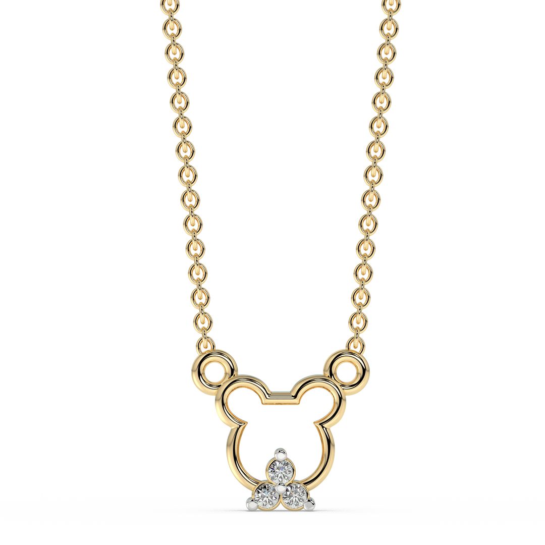 9K Gold Noor Pendant