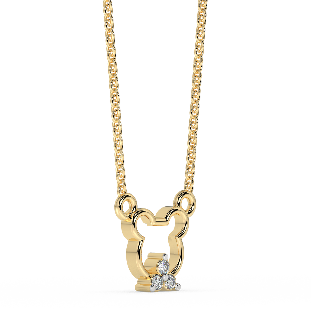 9K Gold Noor Pendant