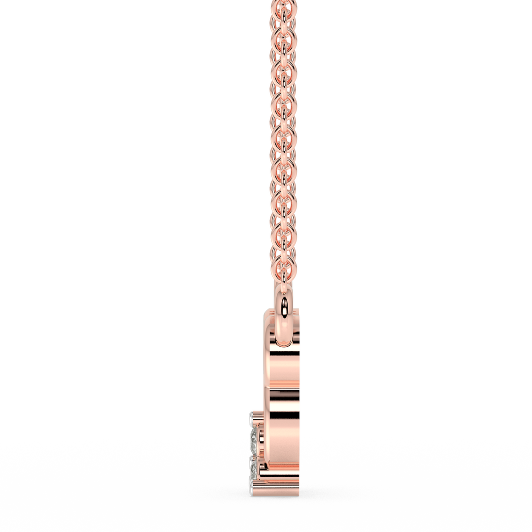 9K Gold Noor Pendant