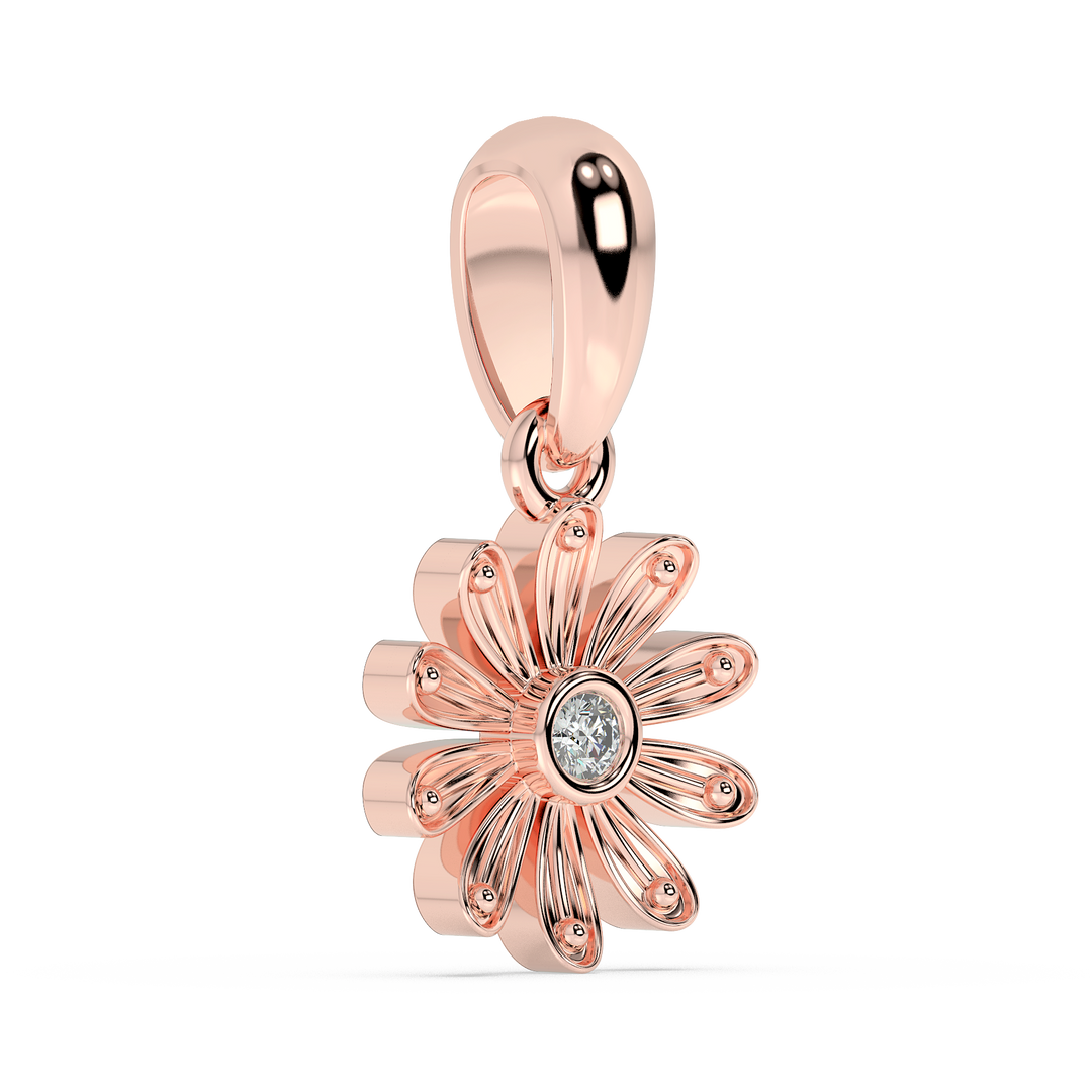 9K Gold Topaz Pendant