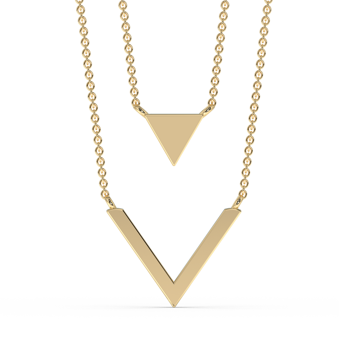 9K Gold Georgiana Necklace