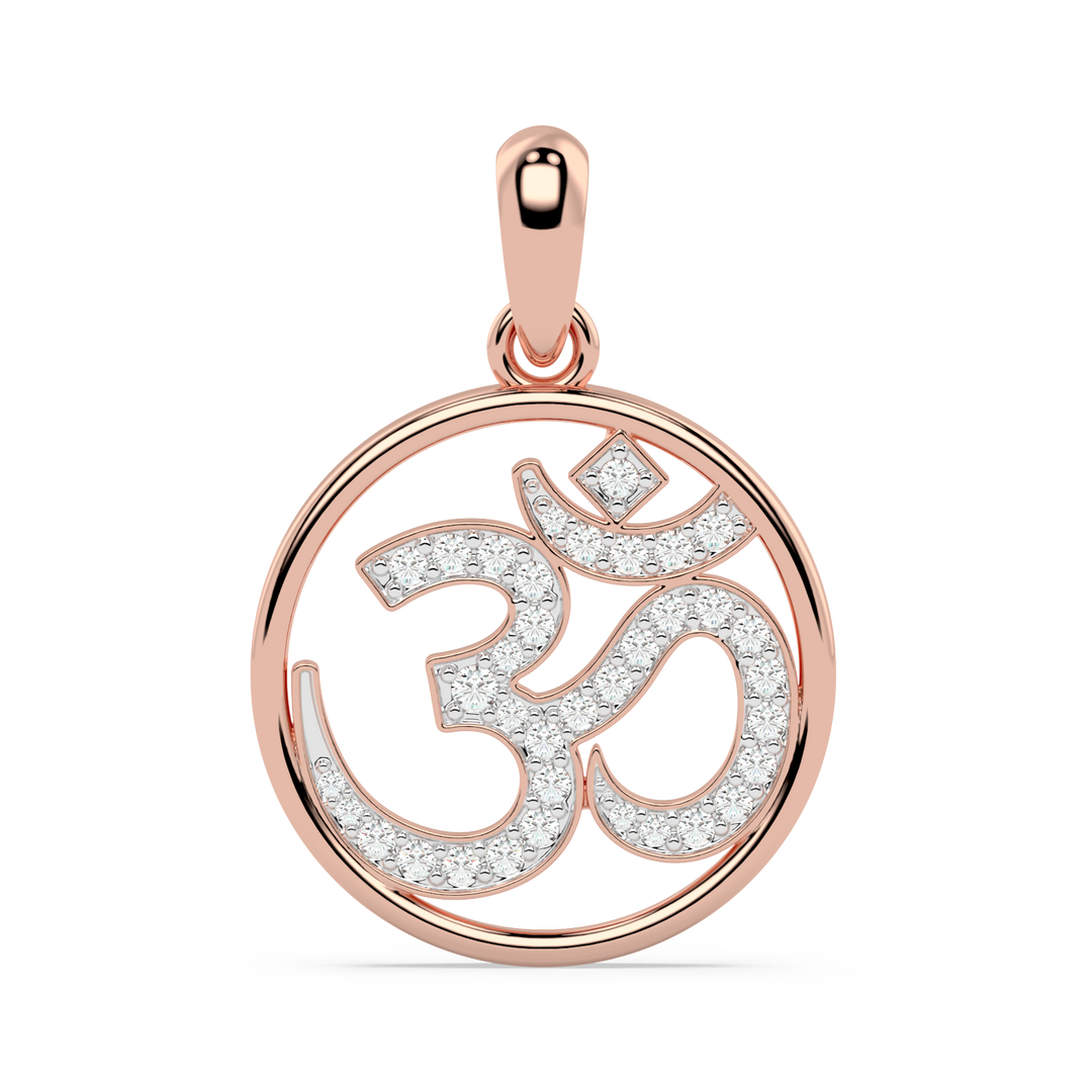 9K Gold Onyx Pendant