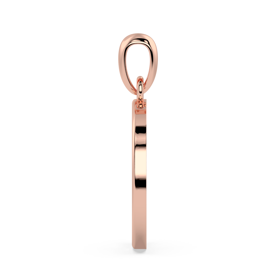 9K Gold Onyx Pendant
