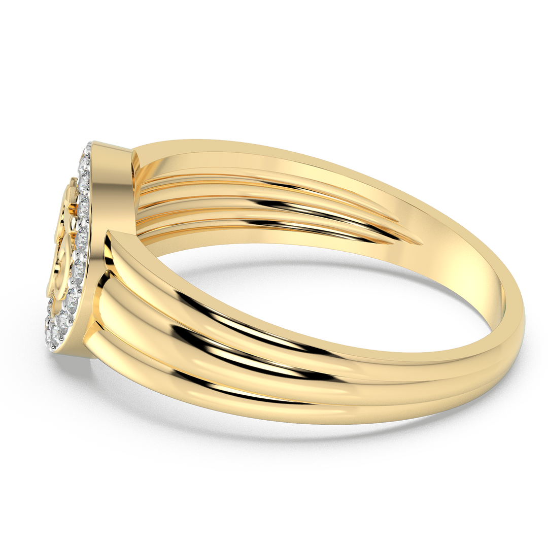 9K Gold Lucia Ring