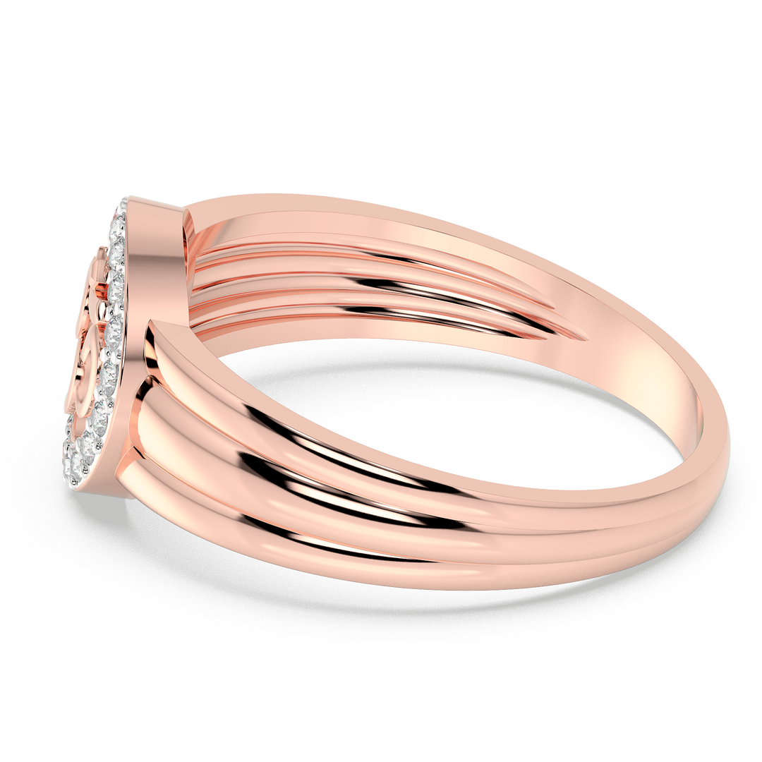 9K Gold Lucia Ring