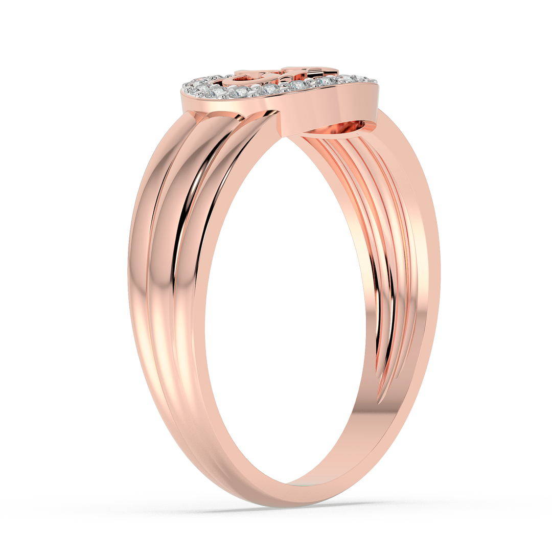 9K Gold Lucia Ring