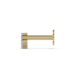 Load image into Gallery viewer, 9K Gold Rosabel Nose Pin
