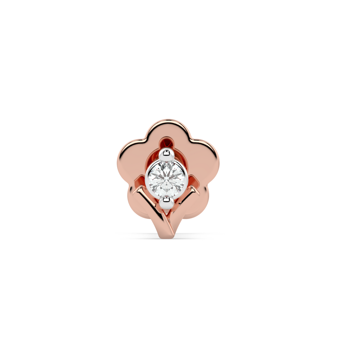 9K Gold Quenby Nose Pin