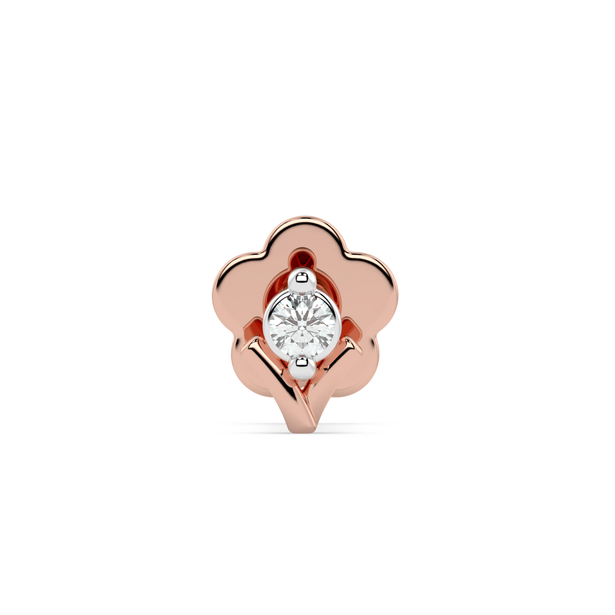 9k gold quenby nose pin