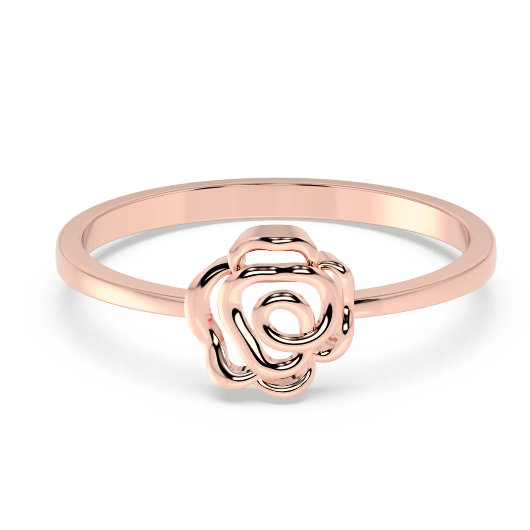 9K Gold Marguerite Ring