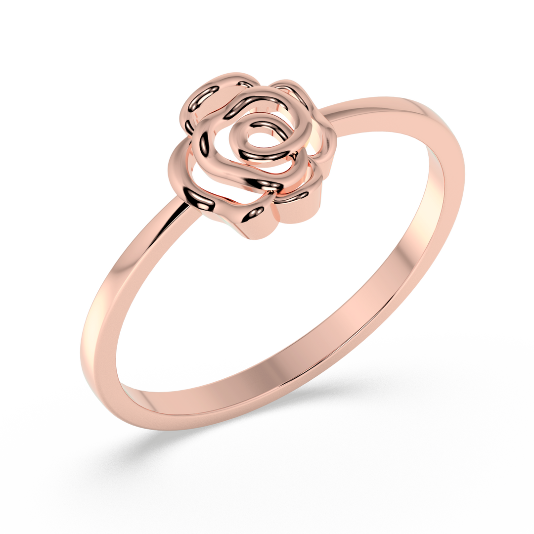 9K Gold Marguerite Ring