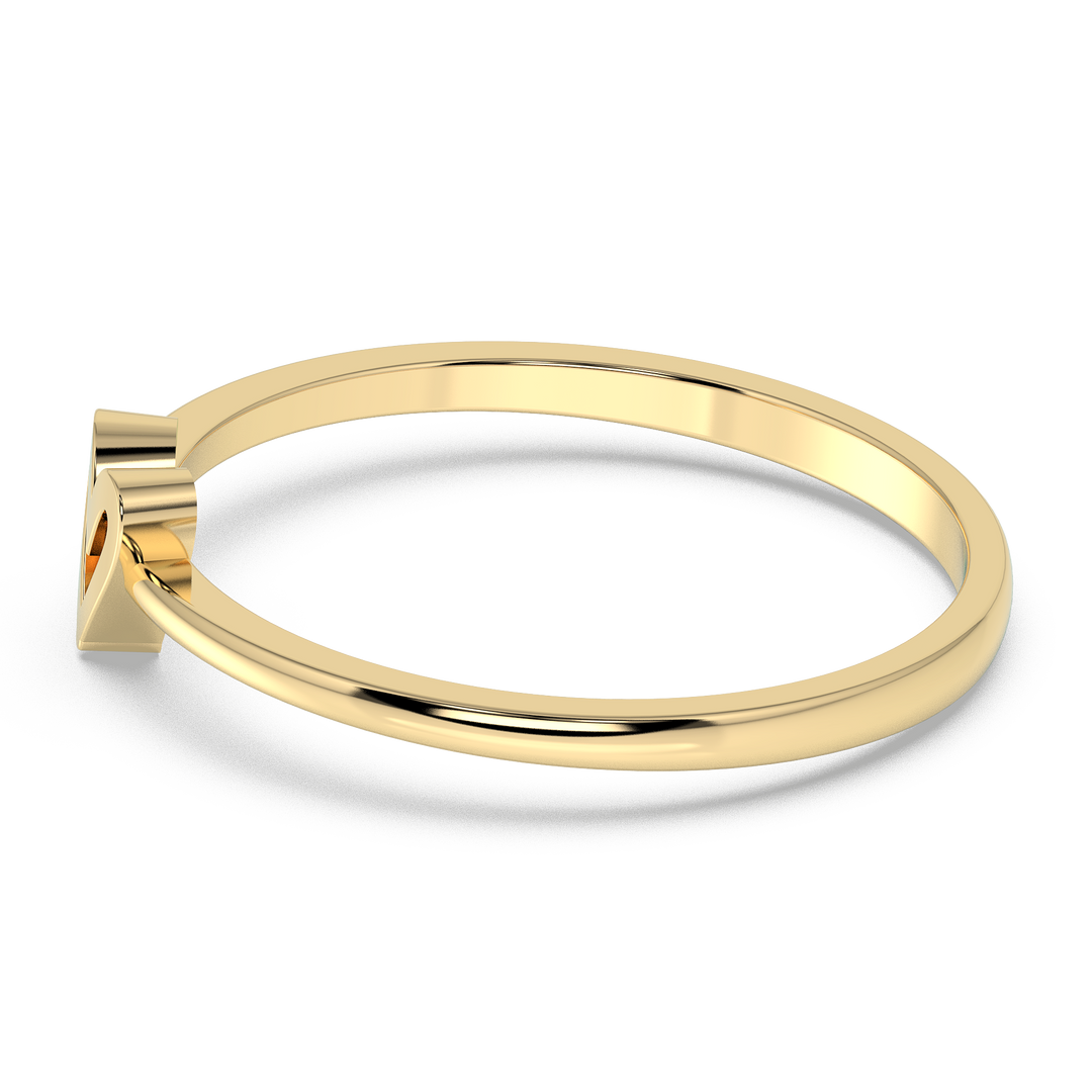 9K Gold Clementine Ring