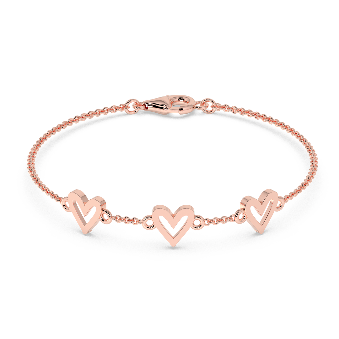 9K Gold Saffron Bracelet
