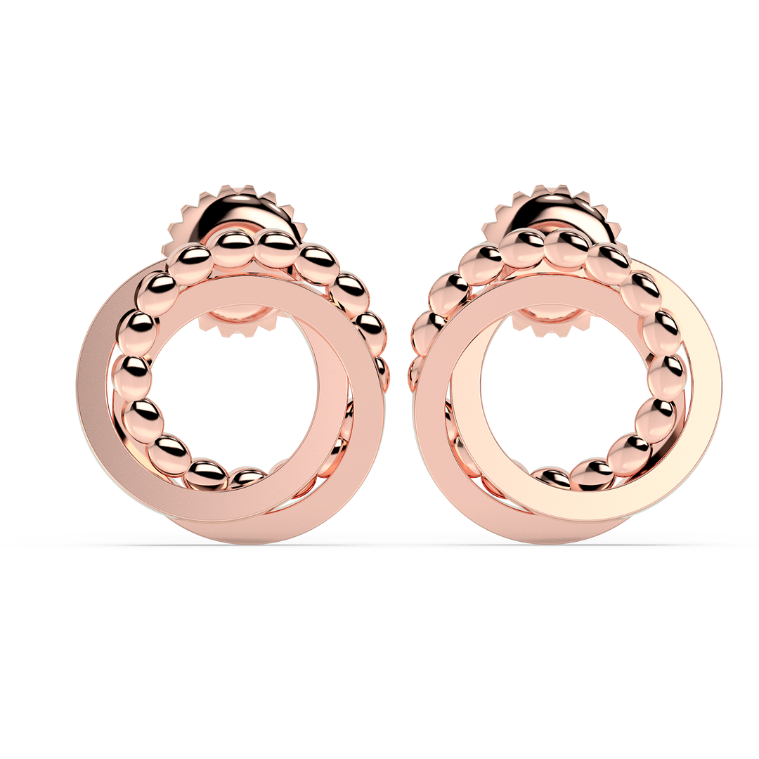 9K Gold Saga Earrings