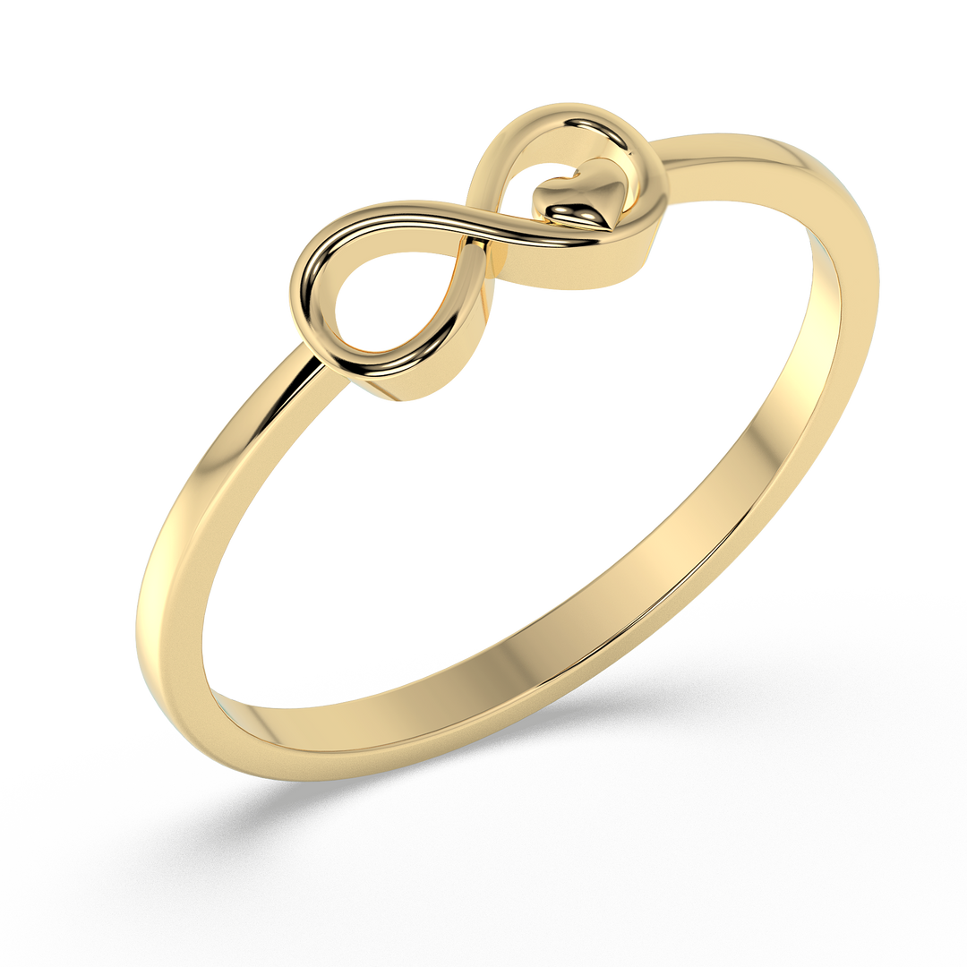 9K Gold Anastasia Ring