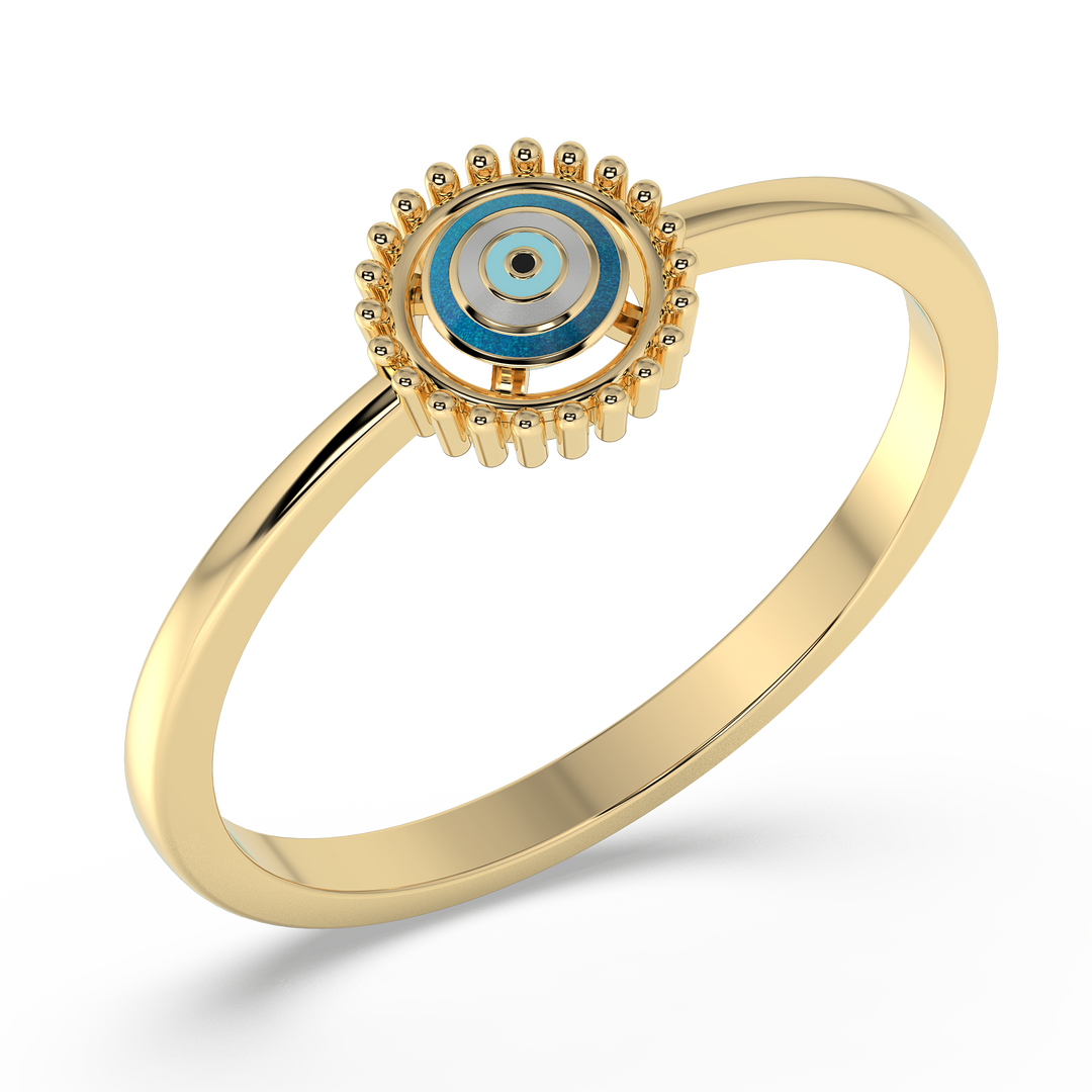9K Gold Ophelia Ring