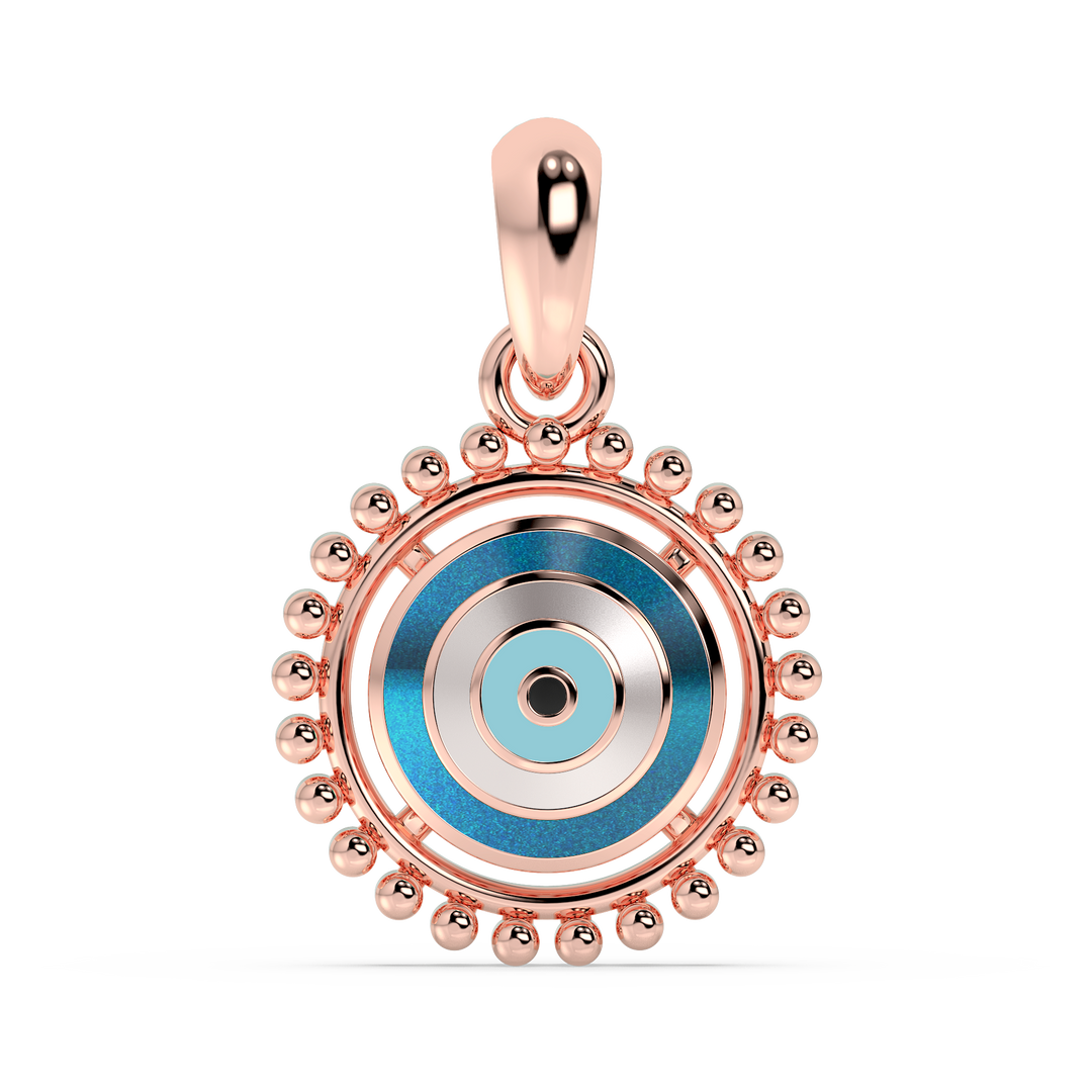 9K Gold Celestine Pendant