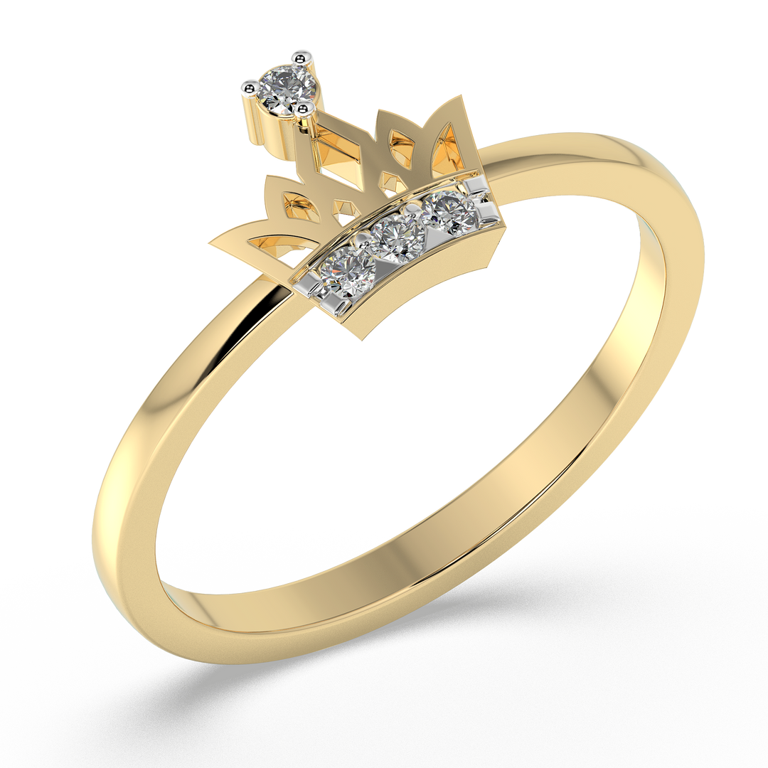 9K Gold Marigold Ring