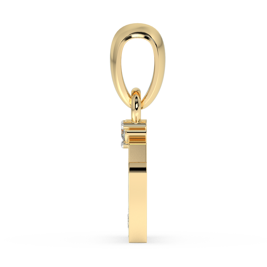 9K Gold Halcyon Pendant