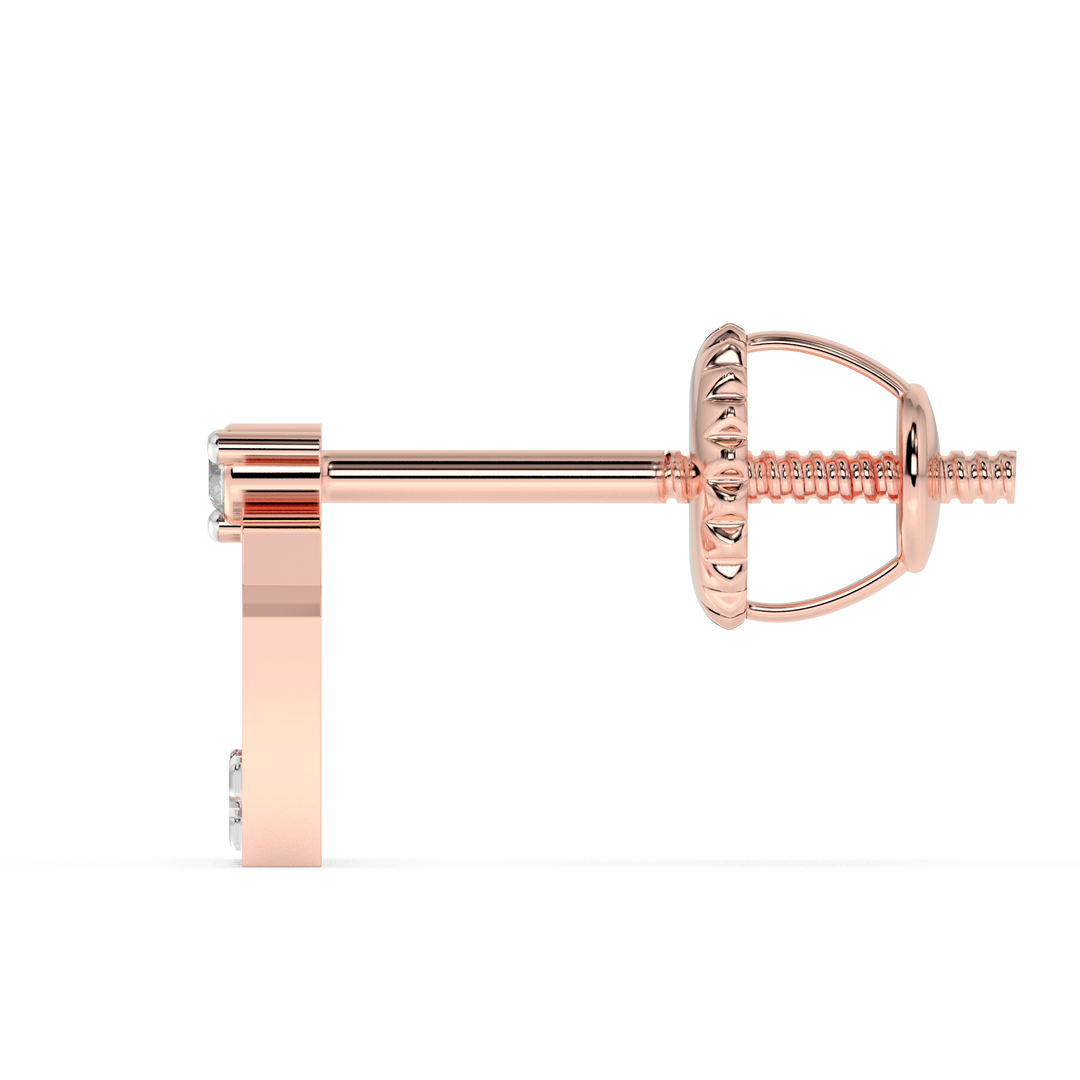 9K Gold Bijou Earrings