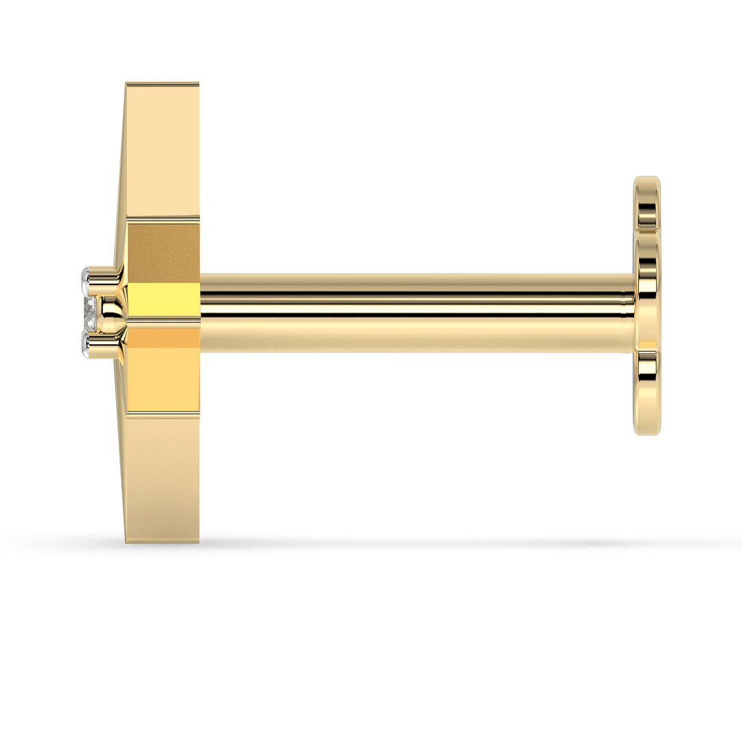 9K Gold Primavera Nose Pin