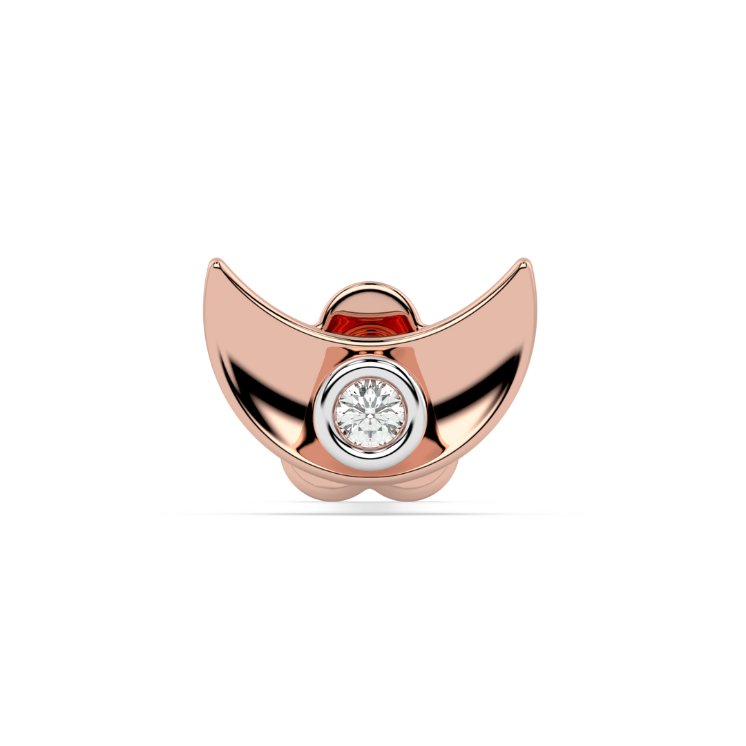 9K Gold Nerissa Nose Pin
