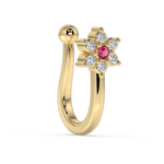 Load image into Gallery viewer, 9K Gold Octavia Nose Pin
