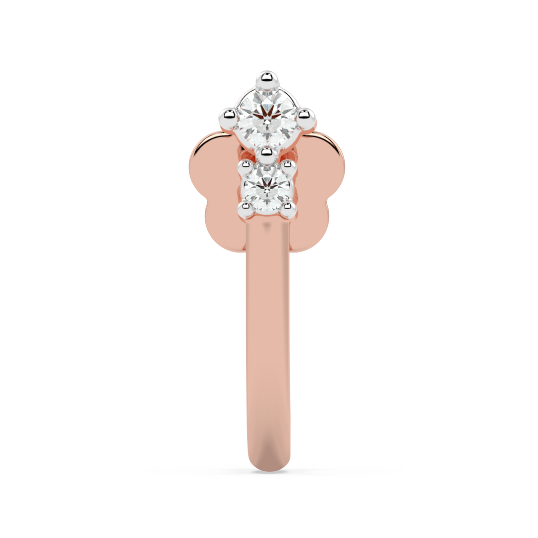 9K Gold Juniper Nose Pin
