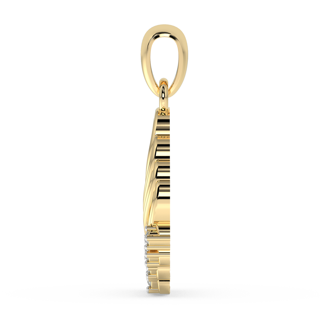 9K Gold Seren Pendant