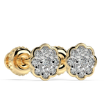 Load image into Gallery viewer, 9K Gold Cerise Earrings

