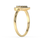 Load image into Gallery viewer, 9K Gold Fleur Ring
