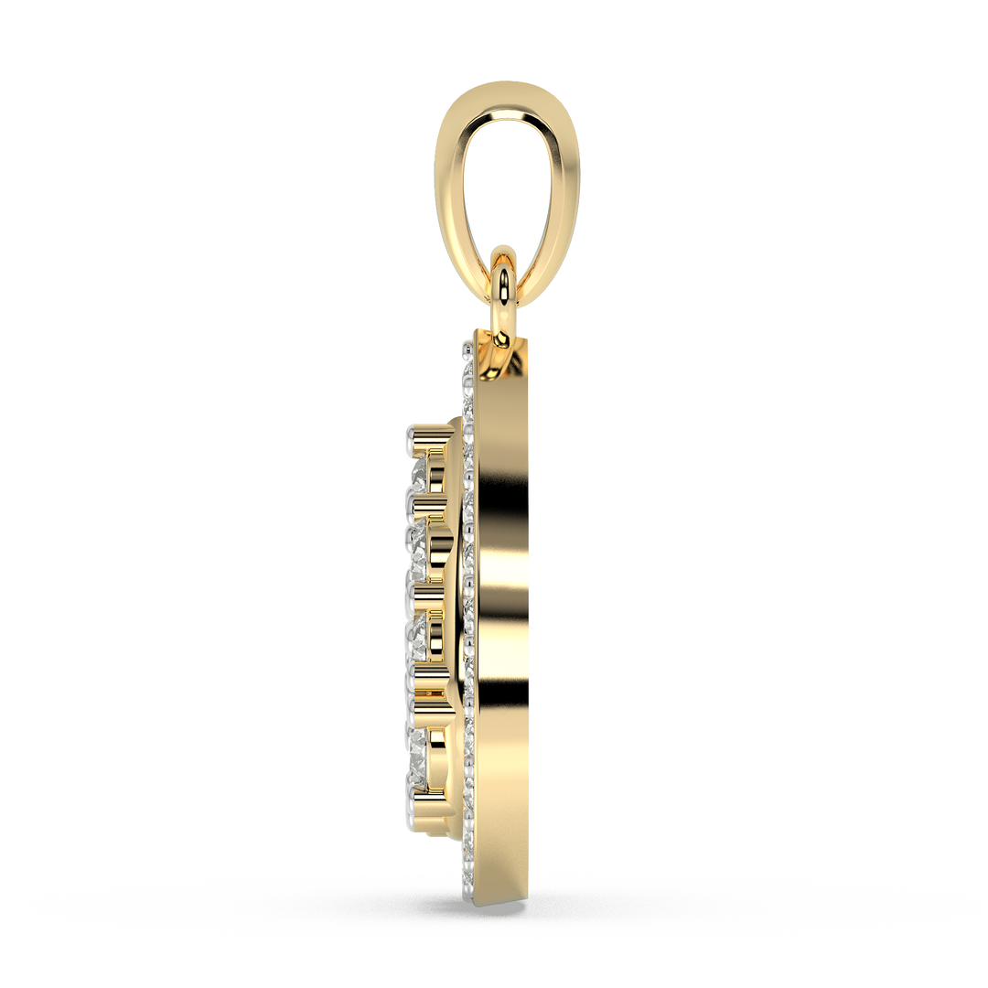 9K Gold Cecily Pendant