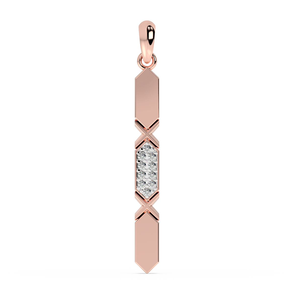 9k gold verity pendant