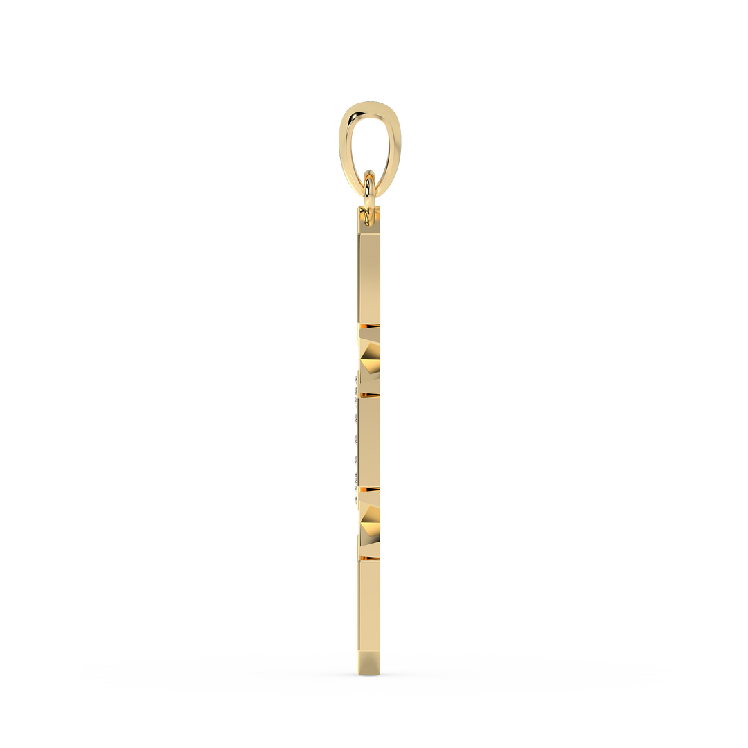 9K Gold Verity Pendant