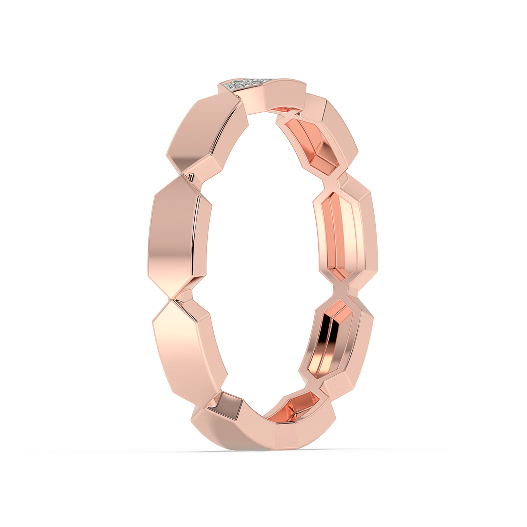 9K Gold Flora Ring