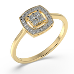 Load image into Gallery viewer, 9K Gold Daisy Ring
