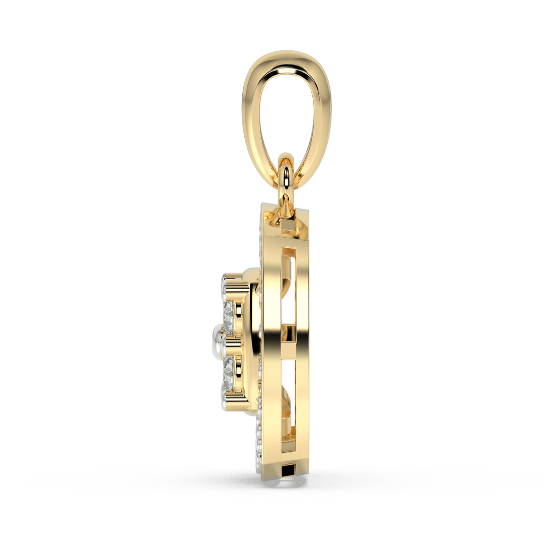 9K Gold Amity Pendant