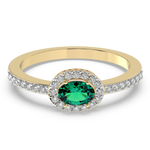 Load image into Gallery viewer, 9K Gold Primrose Ring
