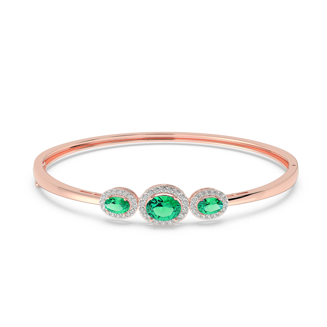 9K Gold Isadora Bangle