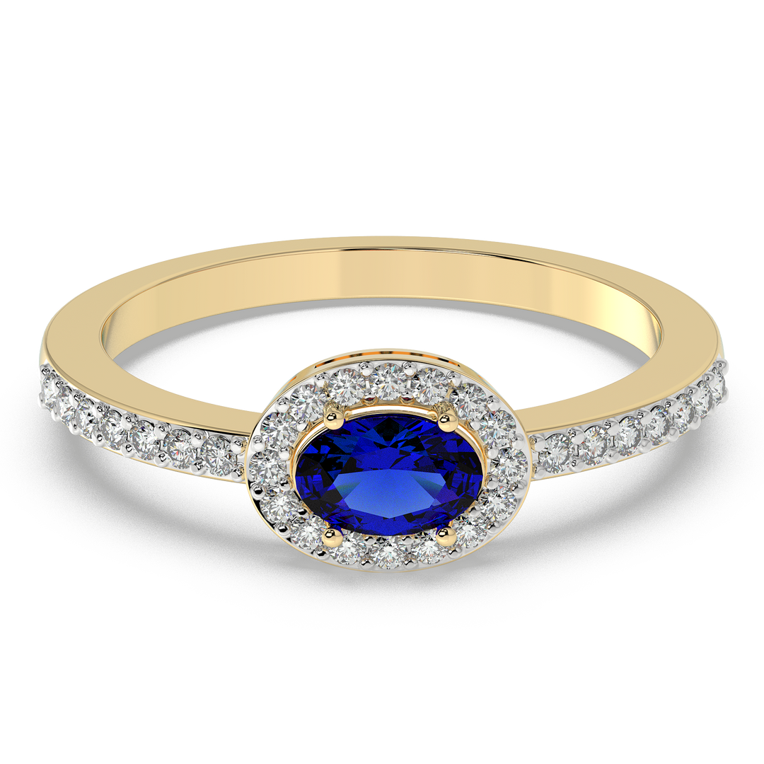 9K Gold Primrose Ring
