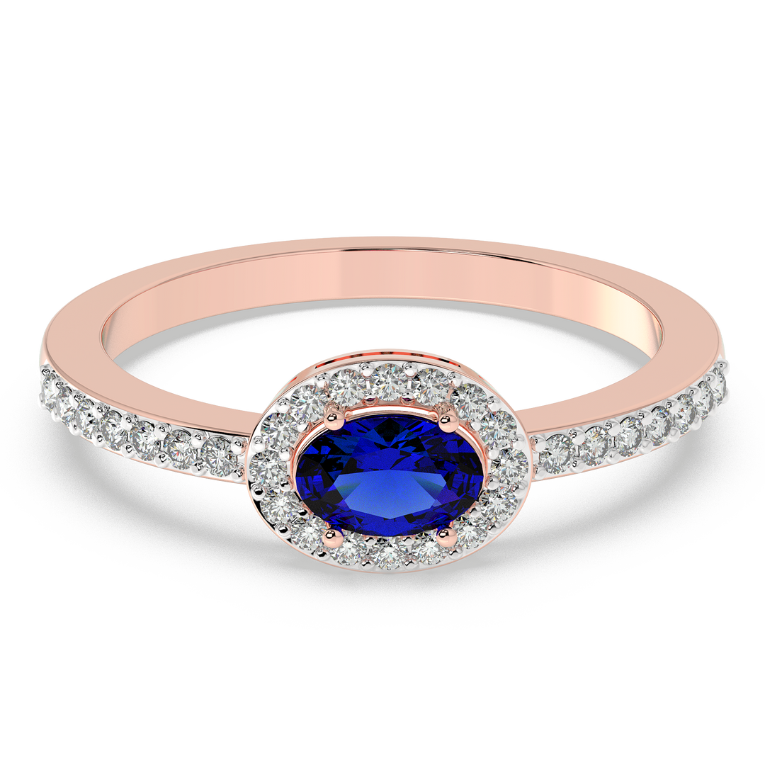 9K Gold Primrose Ring