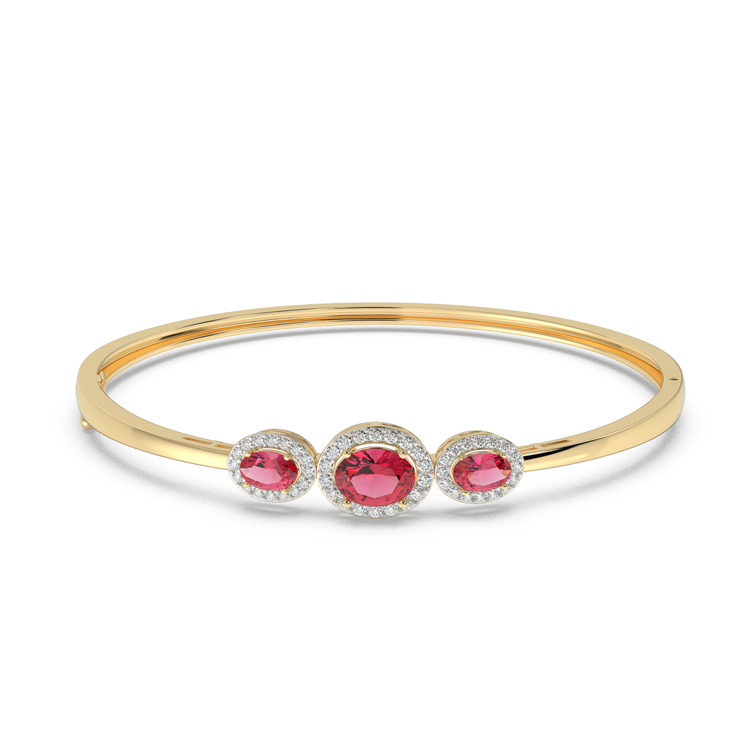 9K Gold Isadora Bangle