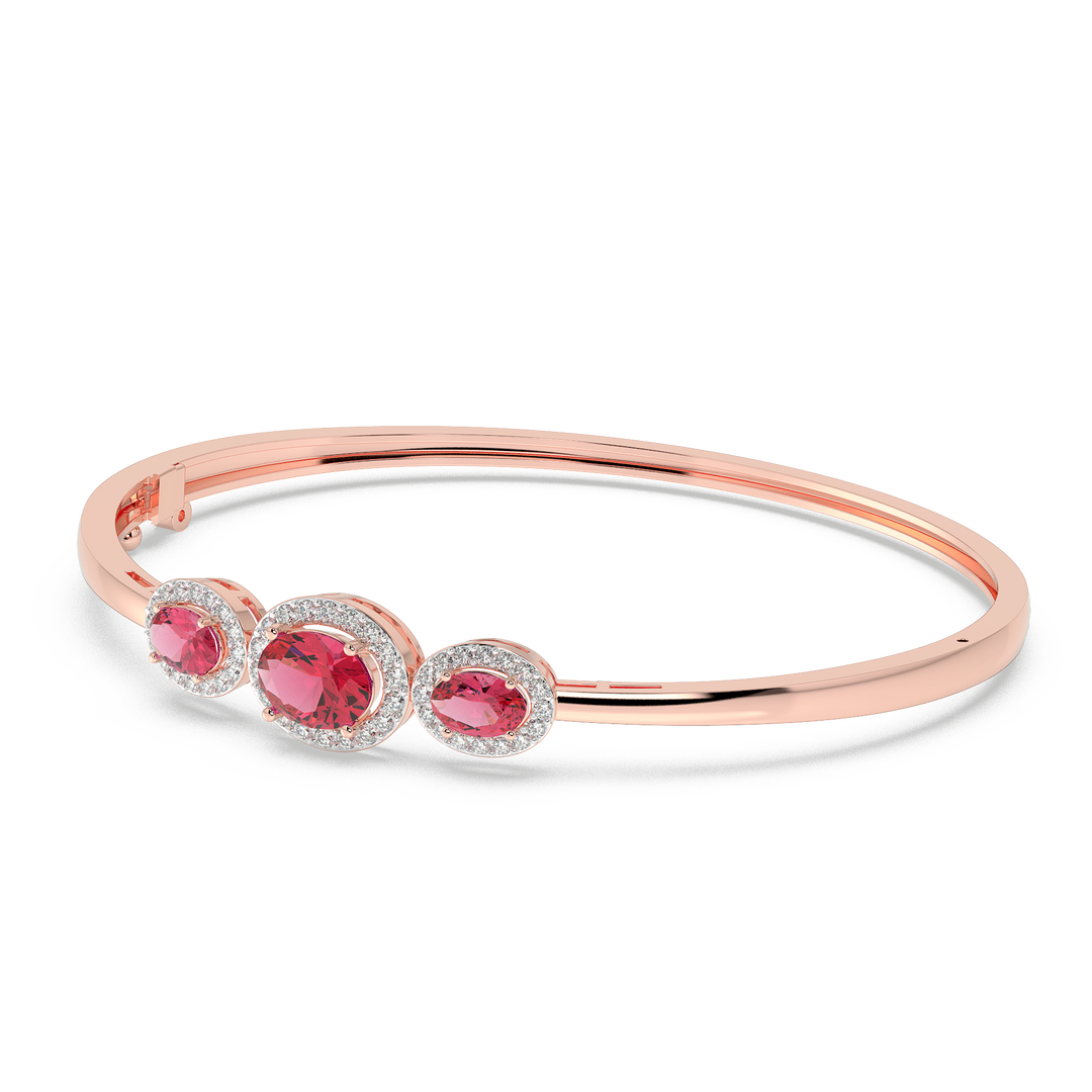 9K Gold Isadora Bangle